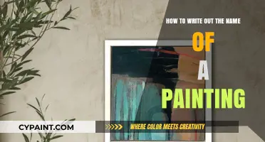 Mastering the Art of Painting Titles: A Definitive Guide