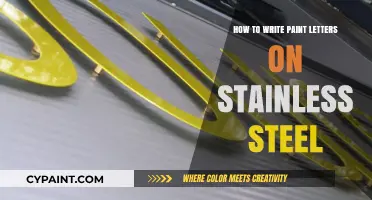 Mastering Paint Lettering on Stainless Steel: Tips and Techniques