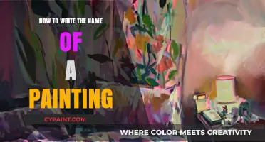 Mastering Art Titles: A Guide to Naming Your Painting Properly