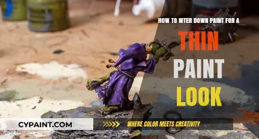 Mastering Thin Paint Effects: Tips for Watering Down Paint
