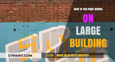 Mastering Large-Scale Mural Art: Techniques for Painting Words on Buildings