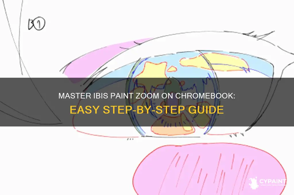 how to zoom in on ibis paint chromebook