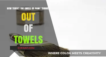 Effective Ways to Remove Paint Thinner Smell from Towels