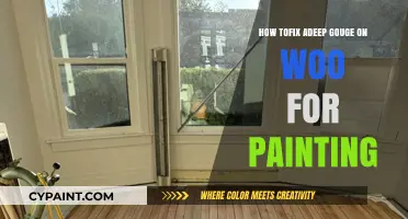 Repairing Deep Gouges in Wood: A Painter's Guide to Flawless Surfaces