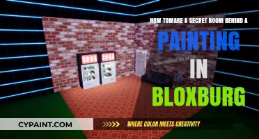 Create a Hidden Room Behind a Painting in Bloxburg