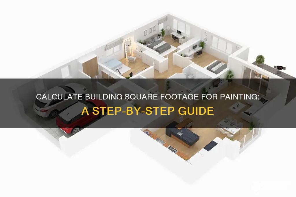 how tonfigure out squre feet of a buikding for painting
