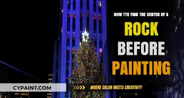 Master Rock Painting: Locate the Center for Perfect Designs