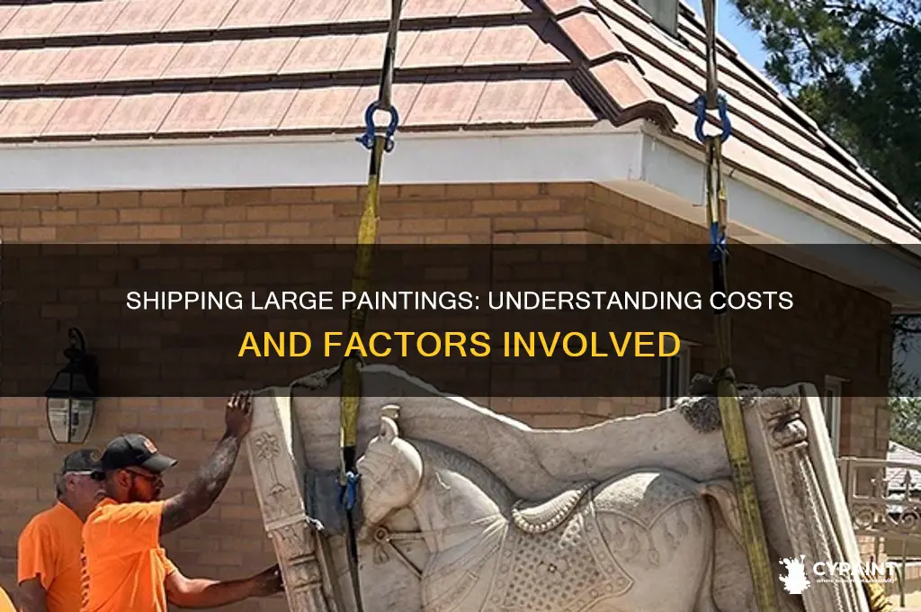 how uch does it cost to ship a large painting