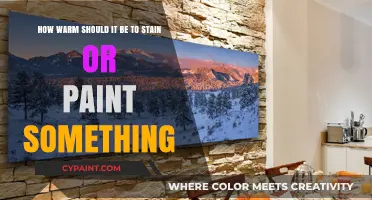 Ideal Temperature Guide for Staining or Painting Outdoor Projects