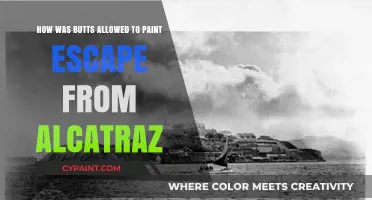 Butts' Artistic Freedom: Painting 'Escape from Alcatraz