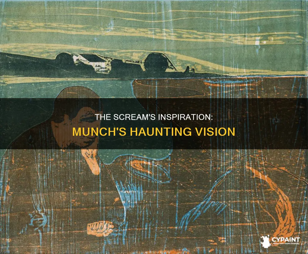 how was edvard munch inspired to paint the scream