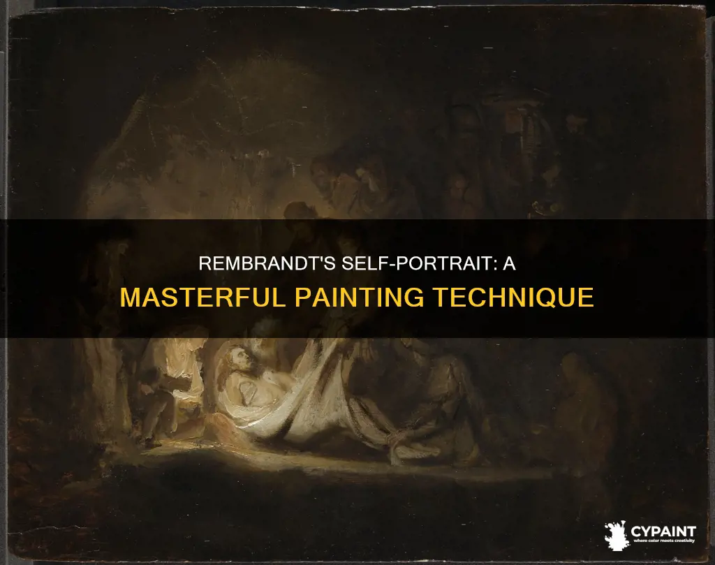 how was self-portrait with two pupils painting created