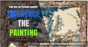 Platonic Academy's Influence on Artistic Philosophy and Painting Techniques