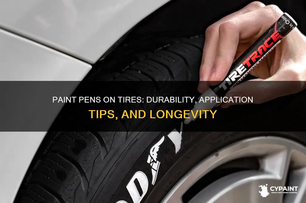 how well do paint pens work on tires