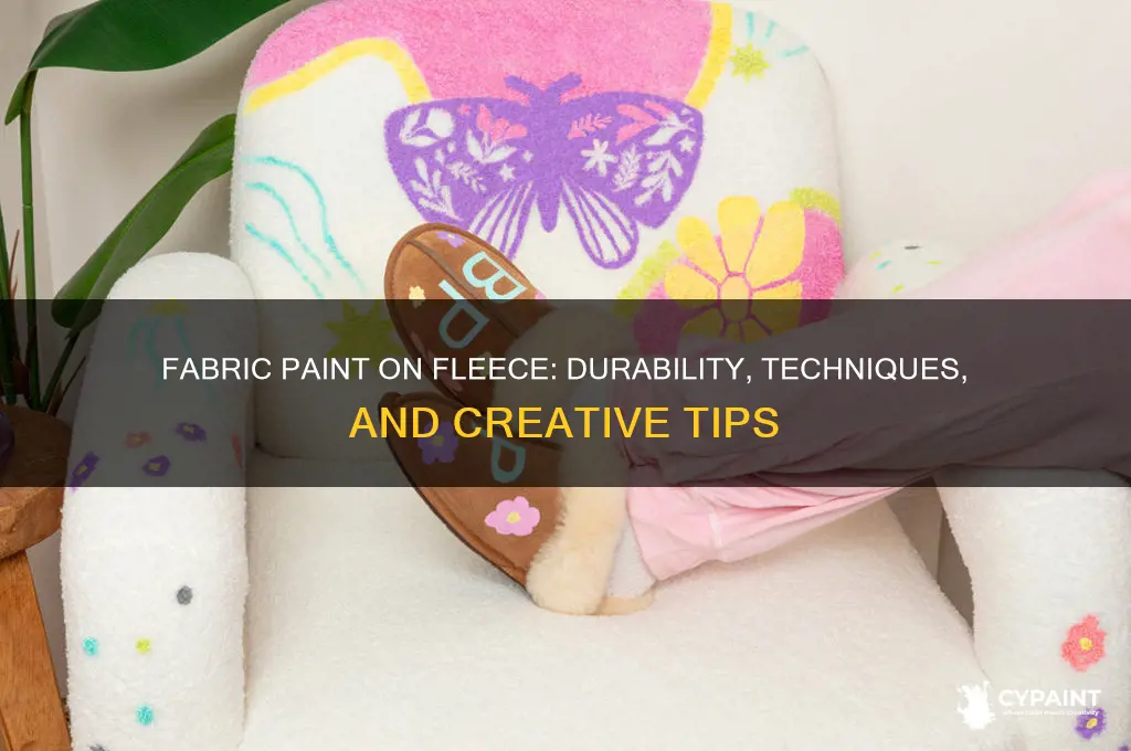 how well does fabric paint work on fleece