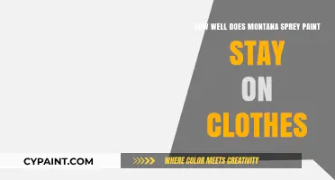 Montana Spray Paint: Staining Your Clothes Permanently?