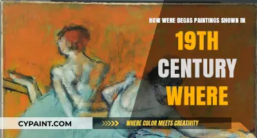 Degas' Paintings: 19th-Century Showings and Where