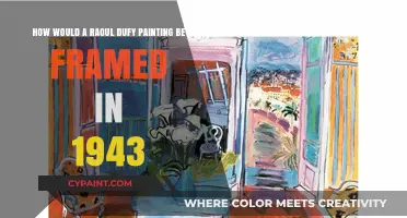 Framing Dufy's 1943 Art: A Historical Perspective on Presentation