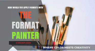 Quickly Apply Formatting with the Format Painter Tool
