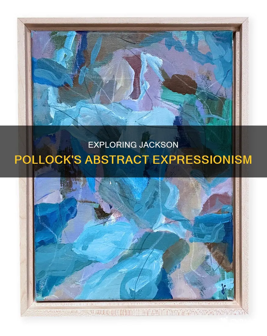 how would you characterize this painting by jackson pollock
