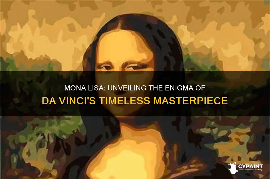 how would you describe the mona lisa painting