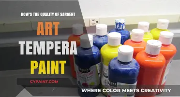 Sargent Art Tempera Paint: Quality Review