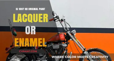 1997 HD Paint Mystery: Lacquer or Enamel Original Finish?