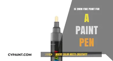 Fine Point Precision: Is 2mm Ideal for Paint Pen Artistry?