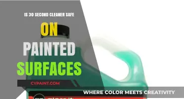 Is 30-Second Cleaner Safe for Painted Surfaces? Find Out Here