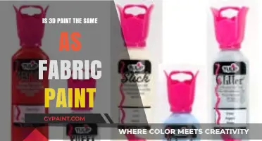 3D Paint vs. Fabric Paint: Understanding the Key Differences