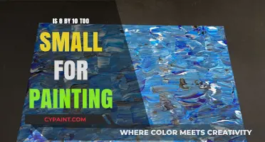 Is 8x10 Too Small for Painting? Exploring Canvas Size Limits