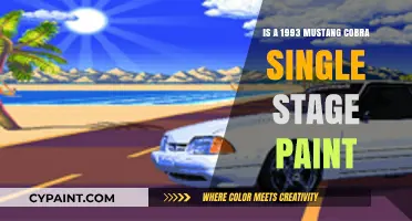 1993 Mustang Cobra: Unveiling the Single Stage Paint Mystery