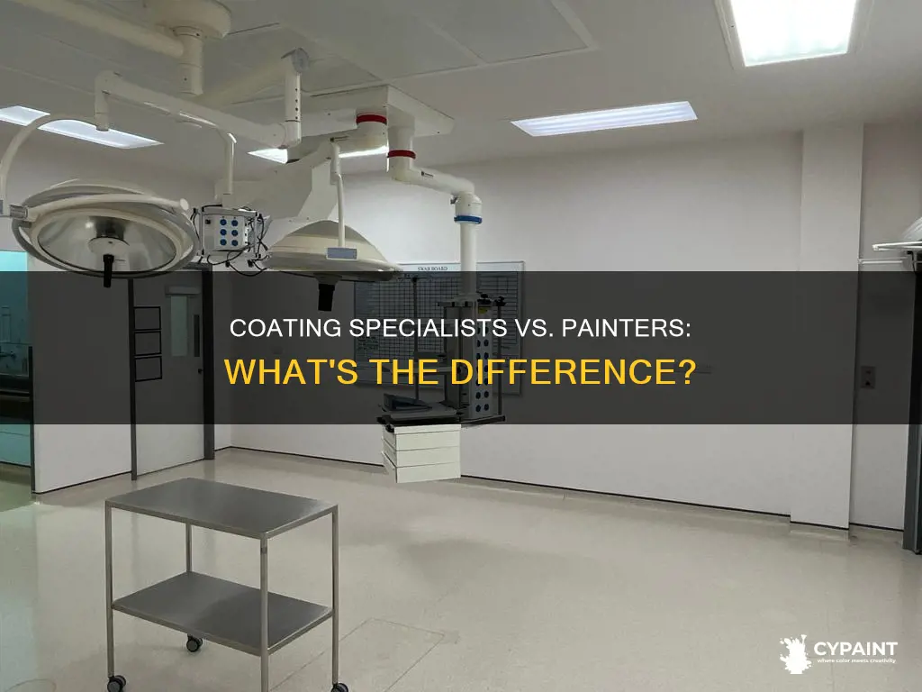 is a coating specialist the same as a painter