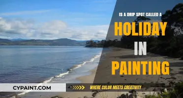 Drip Spots and Holiday Painting: A Creative Escape