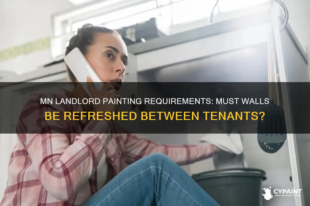 is a landlord in mn required to paint between tentants