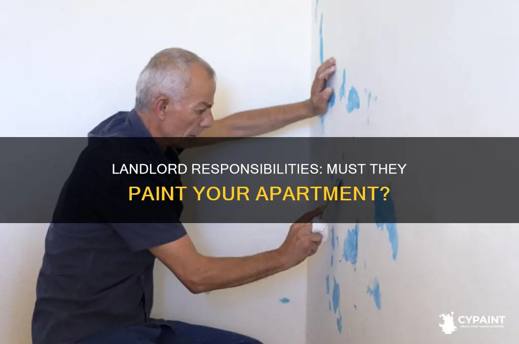is a landlord required to paint an apartment