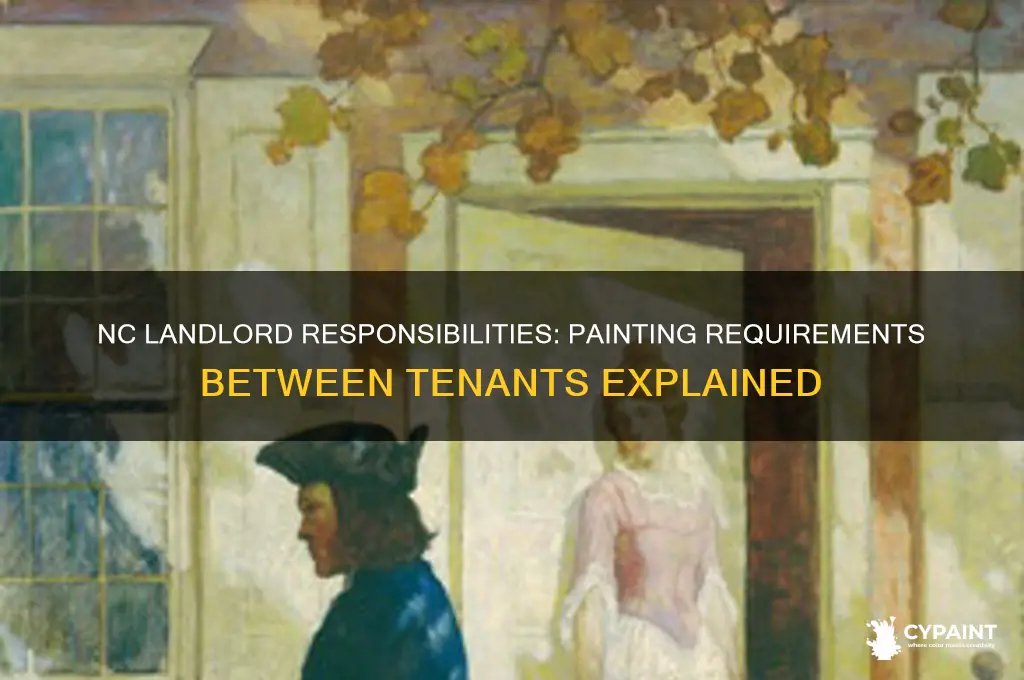 is a landlord required to paint between tenants in nc