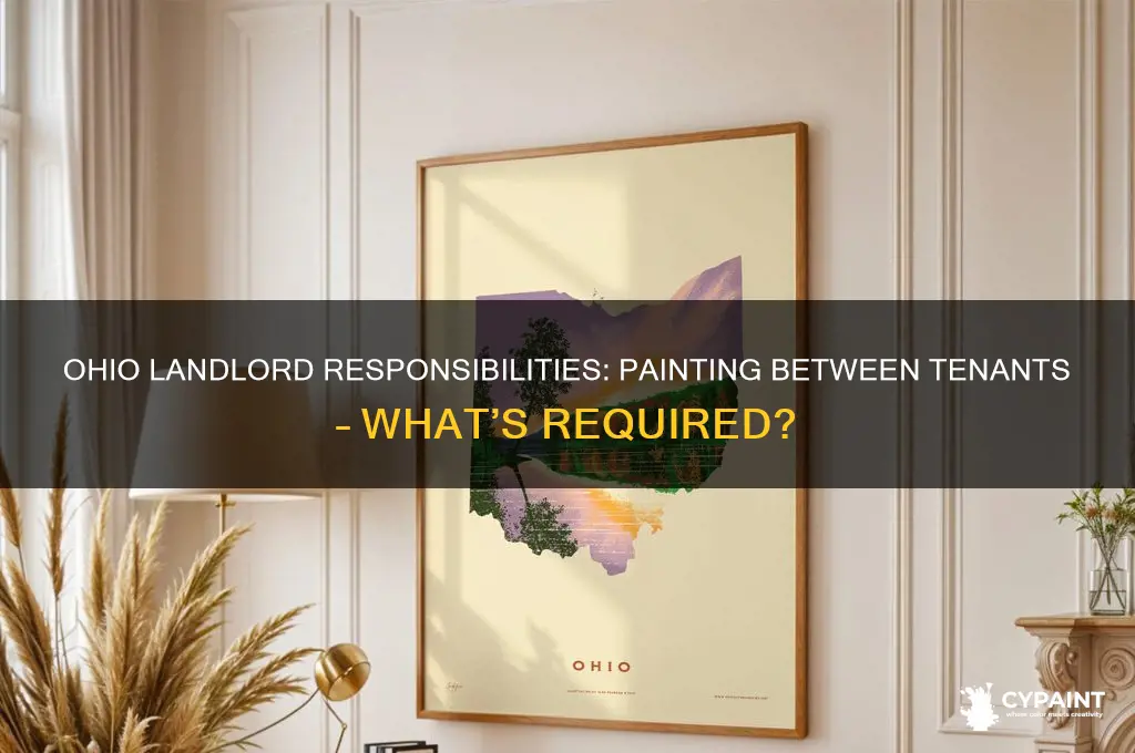 is a landlord required to paint between tenants in ohio