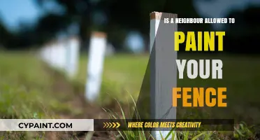 Can Your Neighbor Paint Your Fence? Legal Boundaries Explained