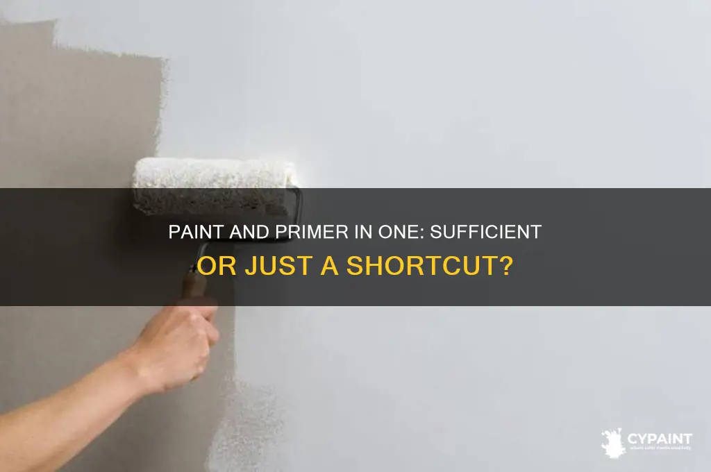 is a paint and primer in one enough