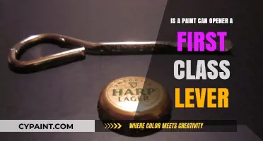 Paint Can Opener: A First-Class Lever?