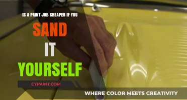 DIY Sanding: Can It Save You Money on a Paint Job?