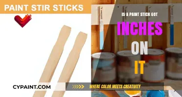 Measuring Paint Sticks: Do They Really Have Inches Marked?