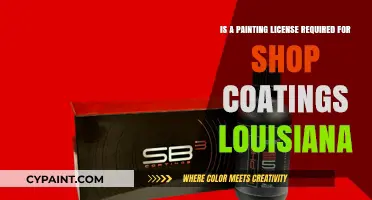 Do You Need a License to Paint Shop Coatings in Louisiana?