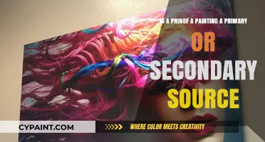 Print of a Painting: Primary or Secondary Source Debate