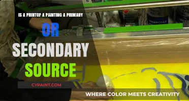 Print of a Painting: Primary or Secondary Source?