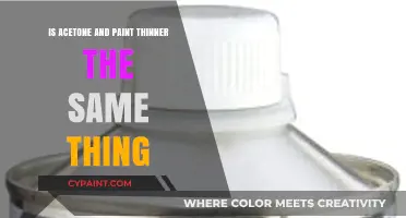 Acetone vs. Paint Thinner: Understanding the Key Differences