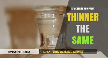 Acetone vs. Paint Thinner: Understanding the Key Differences and Uses