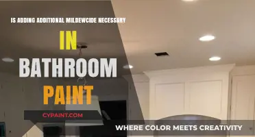Should You Add Mildewcide to Bathroom Paint? Expert Insights