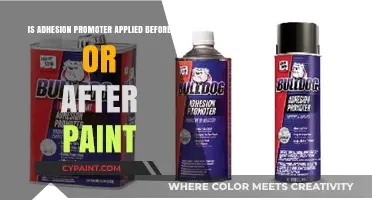 When to Apply Adhesion Promoter: Before or After Painting?